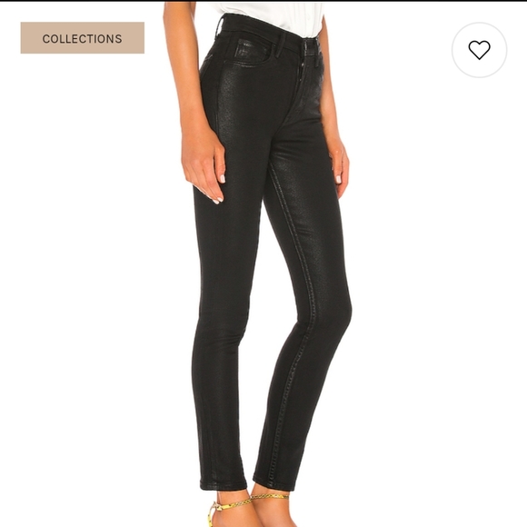 Grlfrnd Denim Black The Karolina in Noir - Picture 1 of 9